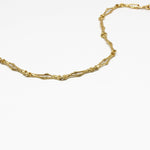 Armband in 333 Gelbgold Handarbeit Stäbchen