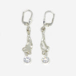 Ohrhänger in Silber mit Zirkonia