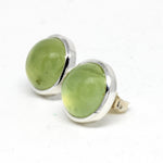 Ohrstecker Silber mit Prehnit