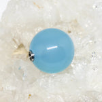 Wechselschließe Chalcedon "sea blue"
