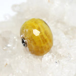 Wechselschließe Achat gelb facettiert