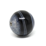 Wechselschließe Achatkugel schwarz