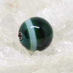 Wechselschließe grüne Achat Kugel