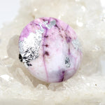 Wechselschließe Achat mit Blattsilber