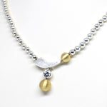 Wechselkette Silber Kugel 6 mm