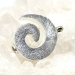 Einseitiger Adapter Silber Schnecke