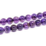 Wechselkette Amethyst 8 mm rund