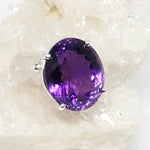 Wechselschließe in Silber mit Amethyst