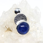 Silberanhänger seidenmatt mit Disthen