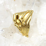 Anhänger handgefertigt aus 333 Gelbgold