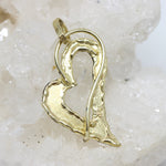 Anhänger Herz in 333 Gelbgold