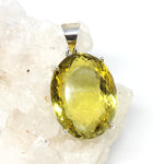 Silberanhänger mit Lemonquarz