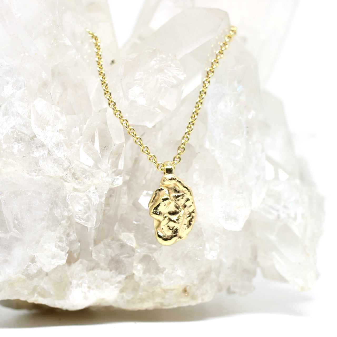 Anhänger Nugget in 333 Gelbgold 1,4 Gramm