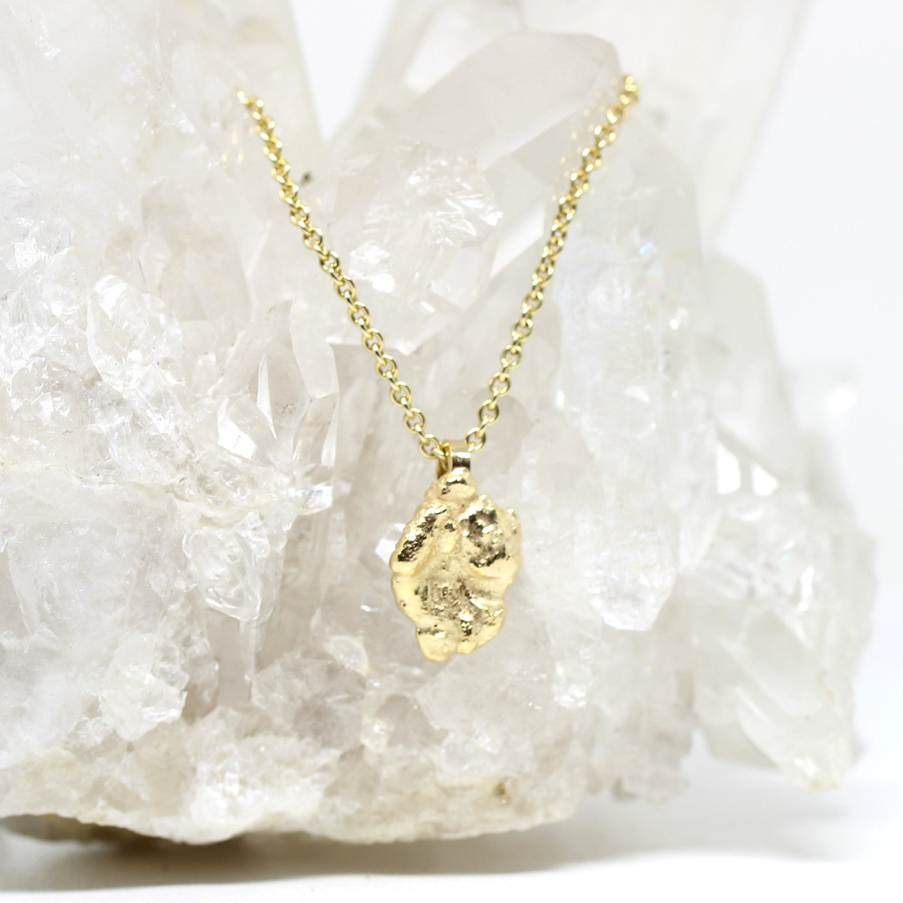 Anhänger Nugget in 333 Gelbgold 1,5 Gramm