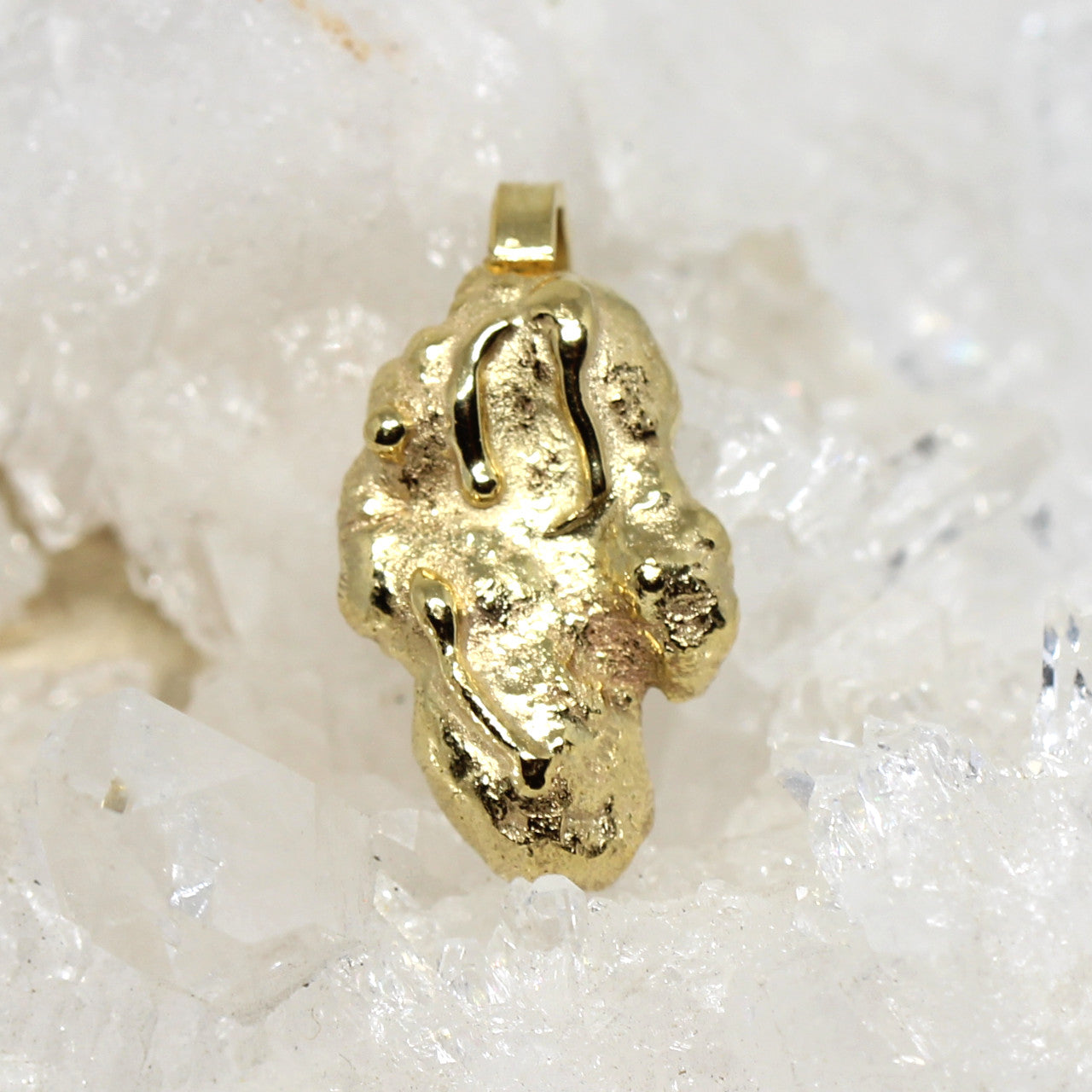 Anhänger Nugget in 333 Gelbgold 2,3 Gramm