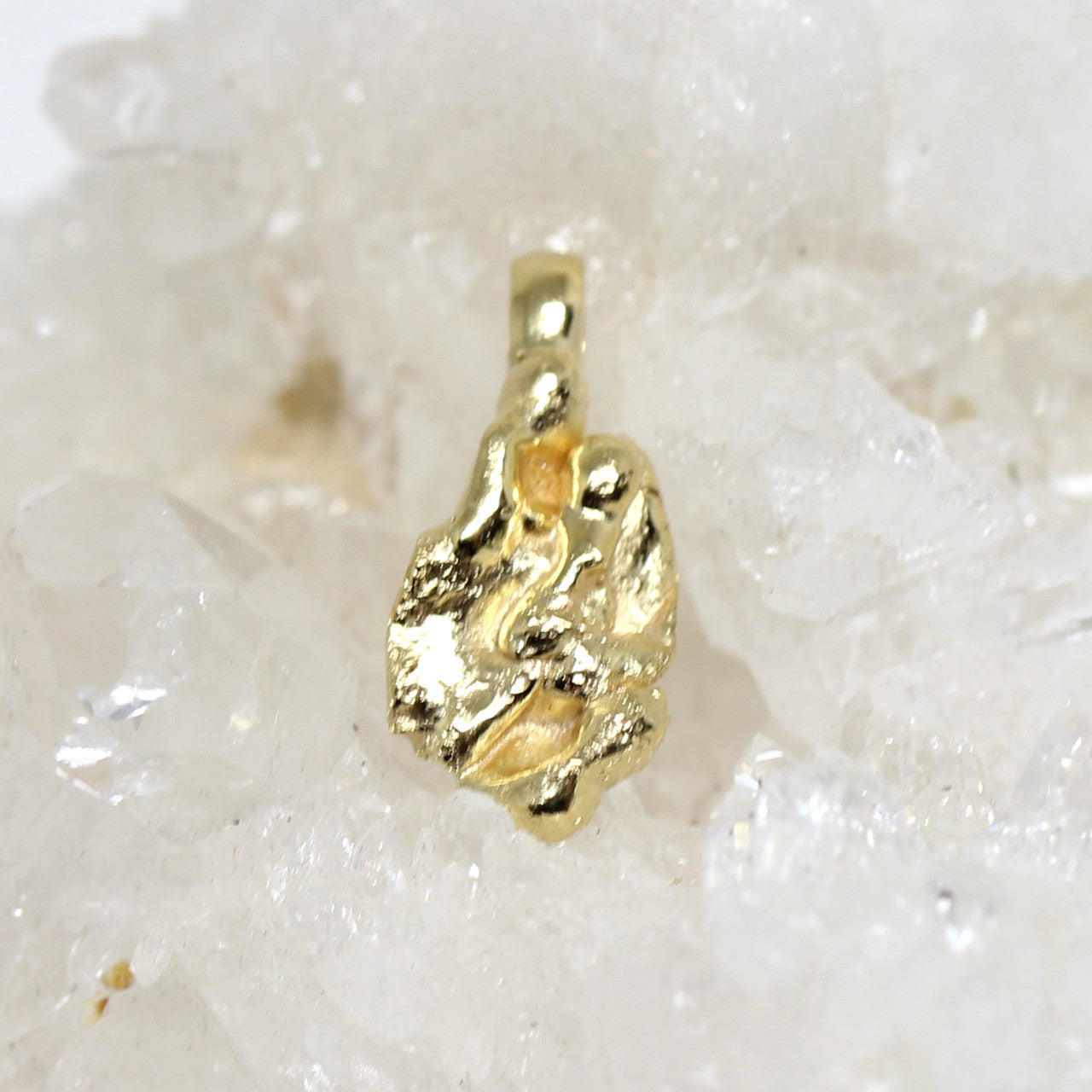 Anhänger Nugget in 333 Gelbgold 0,9 Gramm