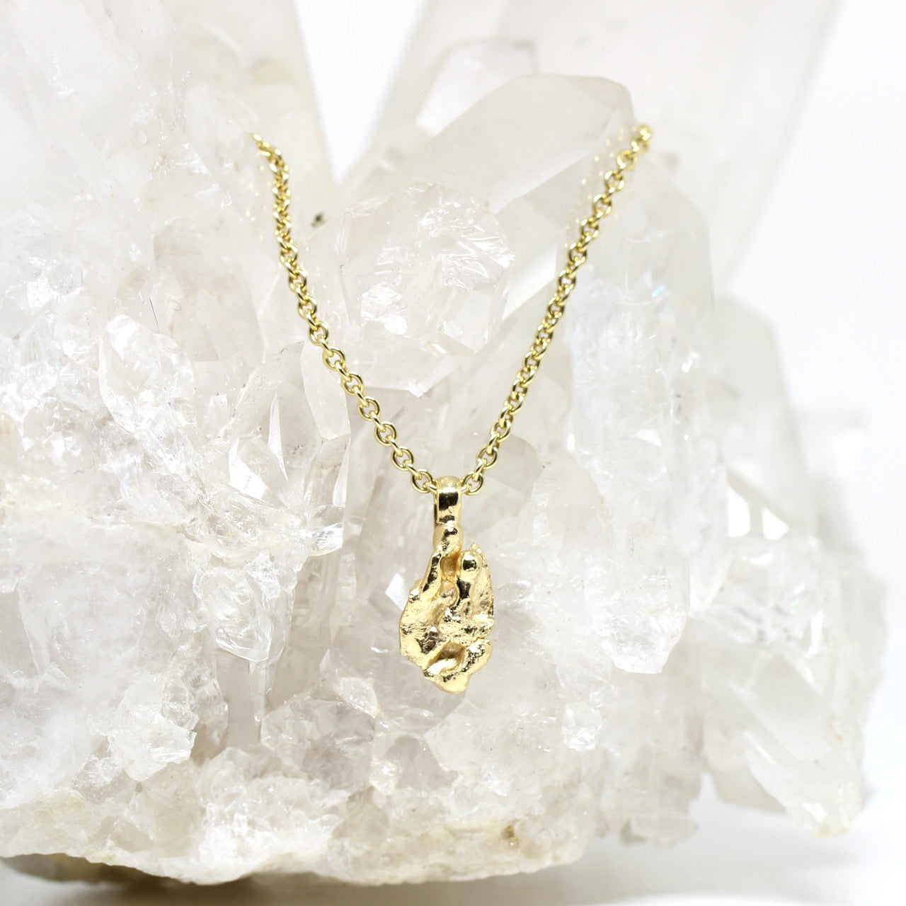 Anhänger Nugget in 333 Gelbgold 0,9 Gramm
