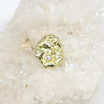 Anhänger Nugget in 750 Gelbgold mit Brillant