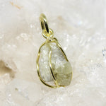 Anhänger Rohdiamant in 585 Gelbgold