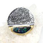 Silberanhänger mit Opal