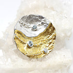 Silberanhänger mit Blautopas