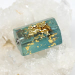 Wechselschließe Apatit mit Blattgold