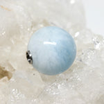 Wechselschließe Aquamarin Kugel