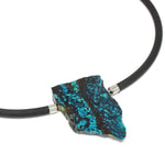 Wechselschließe Azurit, Malachit und Kupfer