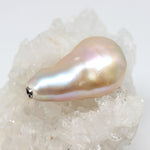 Wechselschließe Barockperle creme