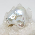 Wechselschließe Barockperle weiß