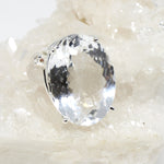 Wechselschließe Bergkristall in Silber