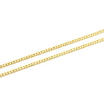 Collierkette Panzer 585 Gelbgold massiv 46 cm