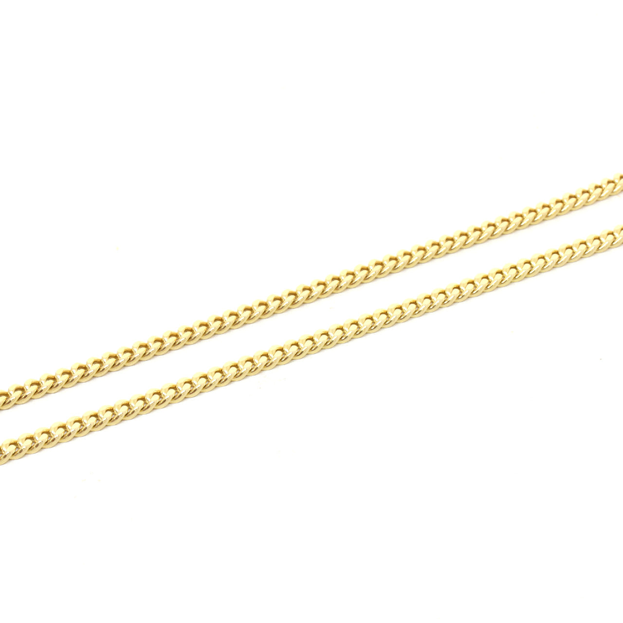 Collierkette Panzer 585 Gelbgold massiv 46 cm