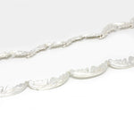 Collier Halbmond in 925 Sterlingsilber