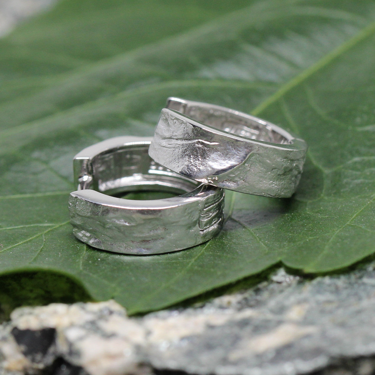 Creole Silber mit Struktur