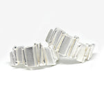 Creolenstecker Silber handgefertigt