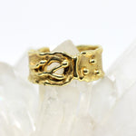 Ring in 333 Gelbgold matt glänzend