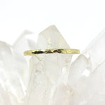 Ring in 333 Gelbgold gehämmert