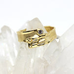 Ring in 333 Gelbgold mit Zirkonia