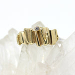 Ring in 333 Gelbgold mit Zirkonia