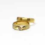 Trauringe Handarbeit Gelbgold