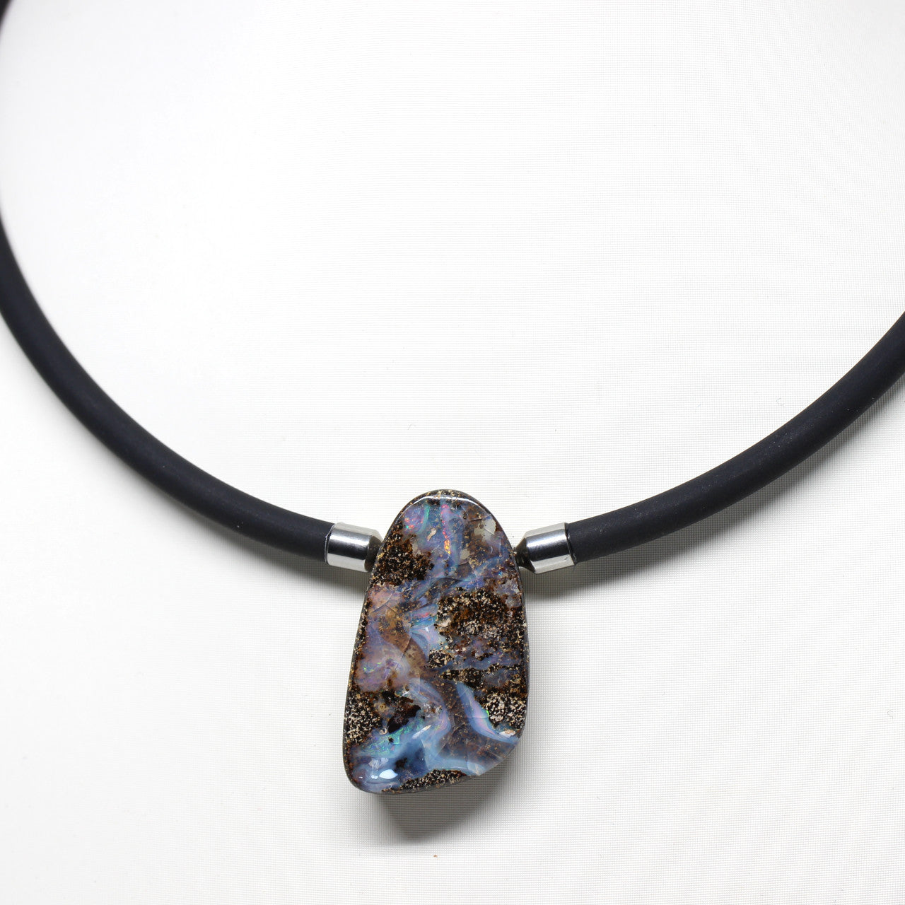 Wechselschließe Boulder Opal Regenbogen