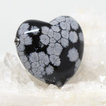 Wechselschließe Schneeflockenobsidian