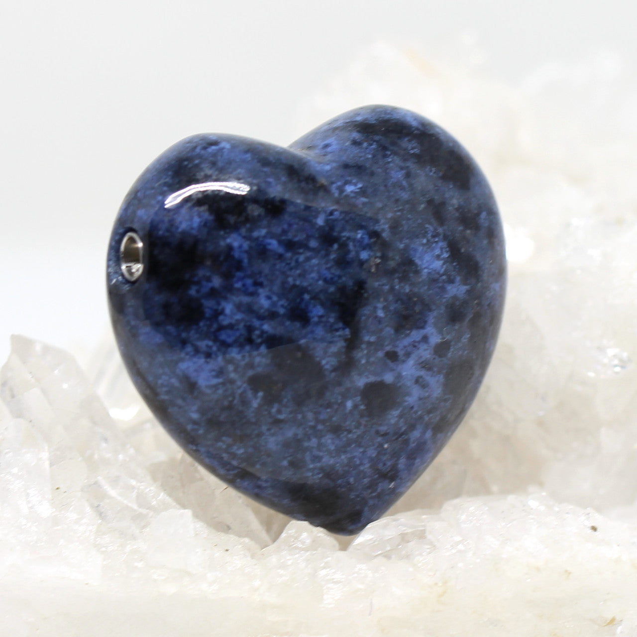 Wechselschließe Dumortierit Herz