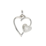 Anhänger Herz in Herz 585 Gold