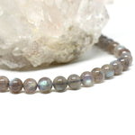 Wechselkette Labradorit rund