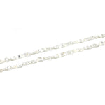 Collier Silber Knitteroptik