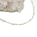 Collier Silber zweifarbig