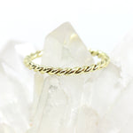 Ring in Gelbgold gekordelt 1,9 mm