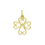 Anhänger Kreuz in 585 Gelbgold